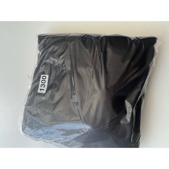 Vintage Timberland Cotton Long Sleeve Polo Sweatshirt Black White Logo Large SG - Picture 8 of 8